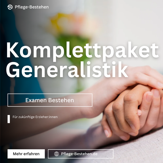 Pflege Komplettpaket 2026 (Generalistik) - Examen Bestehen