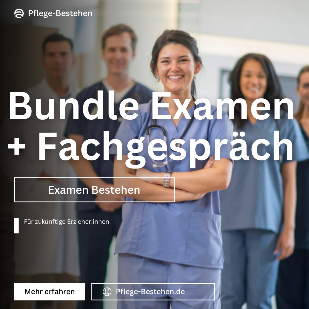 Pflege Examen 2026 – Bundle + Fachgespräch & Fallbeispiele + LernApp